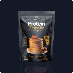 Protein Pancake & Waffles Vanilla Gourmet, alto en fibra y proteínas, bajo en calorías, ideal para una vida saludable