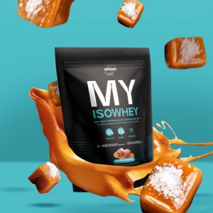 MY ISOWHEY proteina 100% Isolate whey protein sabor salted caramel caramelo flavor