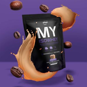 MY ISOWHEY proteina 100% Isolate whey protein sabor mocha cream flavor