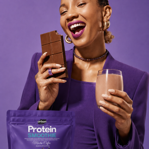 Protein Smoothie Mocha Cream, mezcla nutritiva de proteínas de alto valor biológico, fibra prebiótica y vitamina C, sabor a café con crema