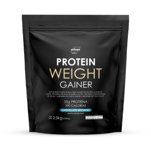 Protein Weight Gainer sabor Chocolate de Urban Nutrition, potente ganador de peso con proteína, carbohidratos y vitamina C