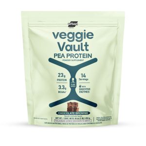 Proteína de Arveja Veggie Vault Sabor Chocolate Brownie