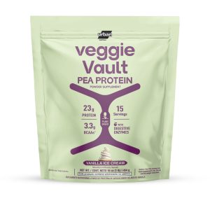Proteína de Arveja Veggie Vault Sabor Vainilla Ice cream