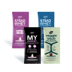 MY ISoWHEY VEGGIE VAULT Y ENERFIT DE URBAN NUTRITION SACHETS DE VARIEDAD