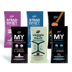 MY ISoWHEY VEGGIE VAULT Y ENERFIT DE URBAN NUTRITION SACHETS DE VARIEDAD