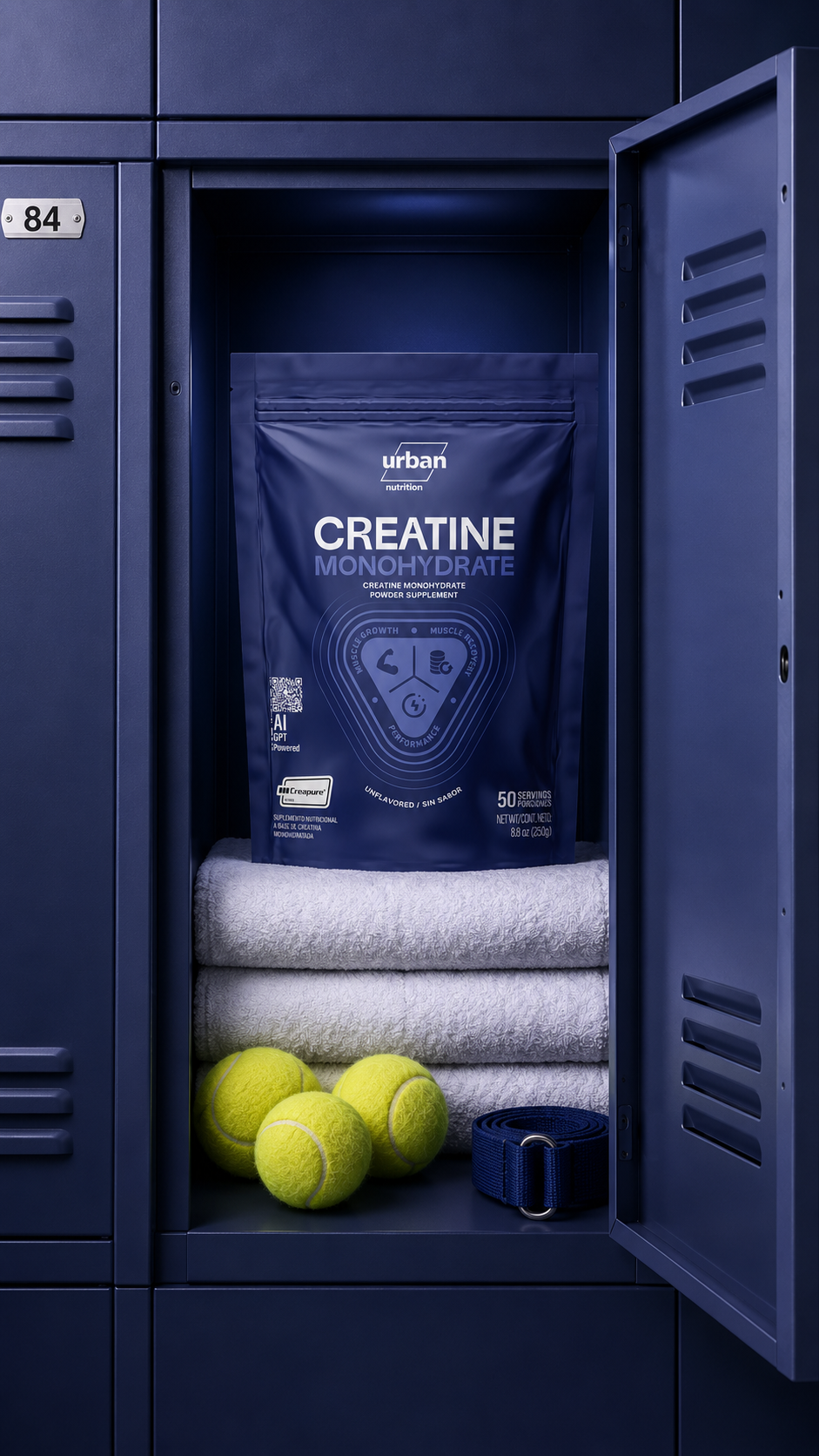 CREATINE-MONOHIDRATE- Creatina Creapure 250g Urban Nutrition