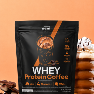 Con nuestra nueva Whey Protein Coffee, combinamos proteína de suero y café para proporcionarte una alimentación saludable y toda la energía que necesitas para enfrentar tus desafíos diarios.