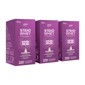 STEAD WHEY sachet de proteina 24 gramos de proteina